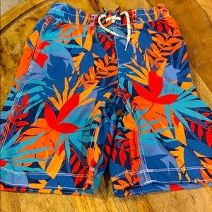 Gap Boys Swim Trunks and Rash Guard